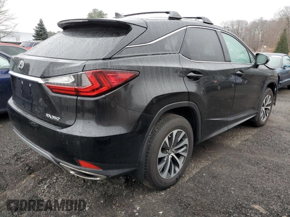 2021 Lexus RX with VIN 2T2HZMDA1MC265889, listed as a Copart auction lot 72682102 with 19,067 mi miles. Bid and sale history available at carsss.com. Image 3.