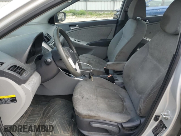 2014 Hyundai Accent GLS with VIN KMHCT4AEXEU637513, listed as a Copart auction lot 53879915 with 178,942 mi miles and Salvage Title. Bid and sale history available at carsss.com. Image 7.
