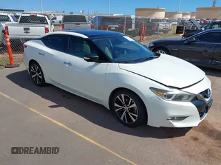 2017 Nissan Maxima SV z VIN 1N4AA6AP8HC446350, wystawiony jako IAAI lot #41852394 z przebiegiem 66 518 mil mil oraz . Historia ofert i sprzedaży dostępna na DreamBid. Obrazek 1.