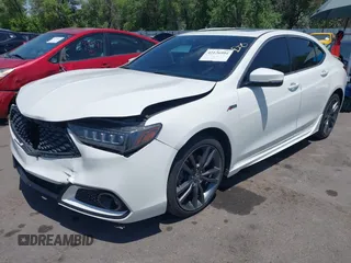 2018 Acura TLX w/A-SPEC Pkg with VIN 19UUB3F69JA001721, listed as a IAAI auction lot 42126994 with 100,020 mi miles and . Bid and sale history available at DreamBid. Image 18.