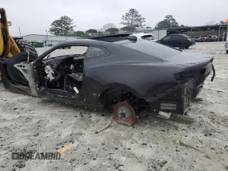 2022 Chevrolet Camaro ZL1 with VIN 1G1FJ1R6XN0127889, listed as a Copart auction lot 87332454 with 0 mi miles and Salvage Title. Bid and sale history available at carsss.com. Image 2.