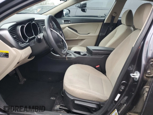 2015 Kia Optima LX with VIN KNAGM4A74F5622891, listed as a Copart auction lot 83112334 with Not Provided miles and Salvage Title. Bid and sale history available at carsss.com. Image 7.