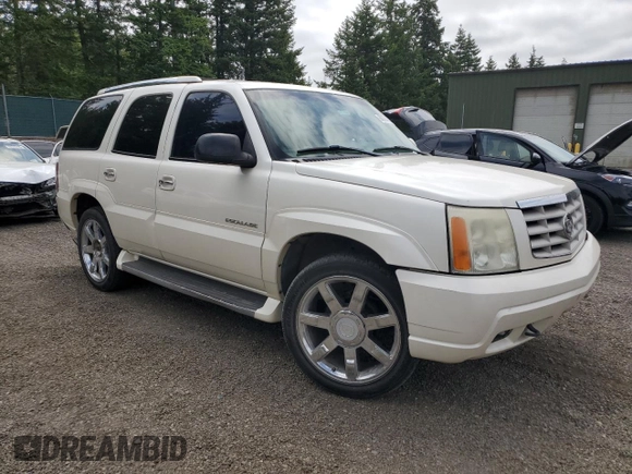 2002 Cadillac Escalade with VIN 1GYEK63N62R247073, listed as a Copart auction lot 60094005 with 196,056 mi miles and Clean title. Bid and sale history available at DreamBid. Image 4.
