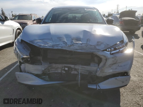 2023 Ford Mustang Mach-E Select with VIN 3FMTK1RM7PMA36192, listed as a Copart auction lot 88935205 with 25,159 mi miles and Salvage Title. Bid and sale history available at DreamBid. Image 5.