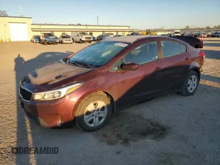 2017 Kia Forte LX with VIN 3KPFK4A77HE038674, listed as a Copart auction lot 89101885 with 48,670 mi miles and Salvage Title. Bid and sale history available at carsss.com. Image 1.