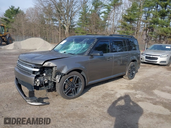 2014 Ford Flex SEL with VIN 2FMHK6C85EBD38724, listed as a IAAI auction lot 41866442 with 147,661 mi miles. Bid and sale history available at carsss.com. Image 20.