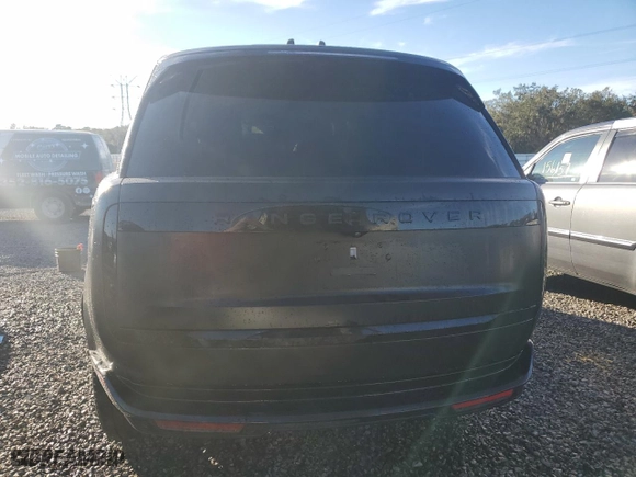 2023 Land Rover Range Rover SE with VIN SALKPBFU9PA013532, listed as a Copart auction lot 82518494 with 0 mi miles and Salvage Title. Bid and sale history available at carsss.com. Image 6.