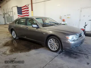 2004 BMW 7 Series 745Li z VIN WBAGN63584DS55291, wystawiony jako Copart lot #79178494 z przebiegiem 135 923 mil mil oraz Szkoda całkowita • Salvage title. Historia ofert i sprzedaży dostępna na DreamBid. Obrazek 4.