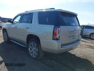 2016 GMC Yukon Denali with VIN 1GKS2CKJ5GR393269, listed as a IAAI auction lot 41963630 with 158,584 mi miles and . Bid and sale history available at DreamBid. Image 3.