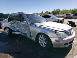 2004 Mercedes-Benz S-Class 4.3L with VIN WDBNG83JX4A423297, listed as a Copart auction lot 71745934 with 171,960 mi miles and Salvage Title. Bid and sale history available at carsss.com. Image 4.