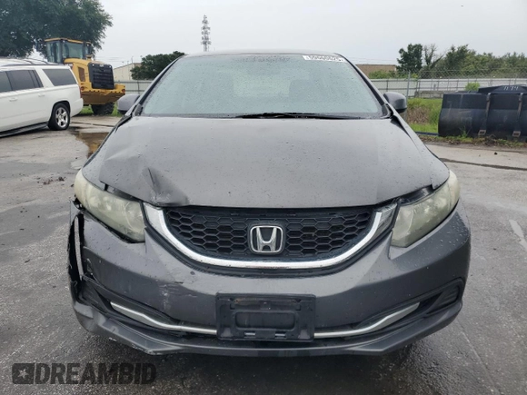 2013 Honda Civic LX z VIN 2HGFB2F50DH509088, wystawiony jako Copart lot #59660625 z przebiegiem 292 774 mil mil oraz Szkoda całkowita • Salvage title. Historia ofert i sprzedaży dostępna na DreamBid. Obrazek 5.
