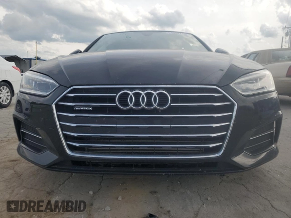2019 Audi A5 Sportback Premium with VIN WAUANCF51KA051205, listed as a Copart auction lot 54064715 with Not provided miles and Salvage title. Bid and sale history available at DreamBid. Image 5.