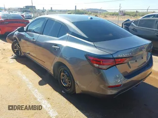 2024 Nissan Sentra SV with VIN 3N1AB8CV5RY329349, listed as a IAAI auction lot 42229574 with 17,378 mi miles and . Bid and sale history available at DreamBid. Image 3.