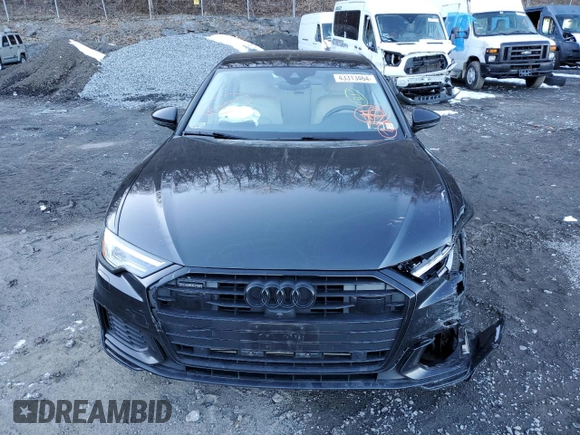 2021 Audi A6 Premium Plus with VIN WAUL2AF26MN050140, listed as a Copart auction lot 43313464 with 0 mi miles. Bid and sale history available at carsss.com. Image 5.