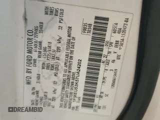 2007 Ford Explorer Sport Trac Limited с VIN 1FMEU53K57UA24202, выставлен на аукционе Copart как лот 61075525 с пробегом 179 277 миль миль и Списание • Salvage title. История ставок и продаж доступна на DreamBid. Изображение 12.