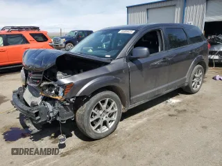 2018 Dodge Journey GT z VIN 3C4PDCEG8JT380252, wystawiony jako Copart lot #55305525 z przebiegiem 96 268 mil mil oraz Szkoda całkowita • Salvage title. Historia ofert i sprzedaży dostępna na DreamBid. Obrazek 1.