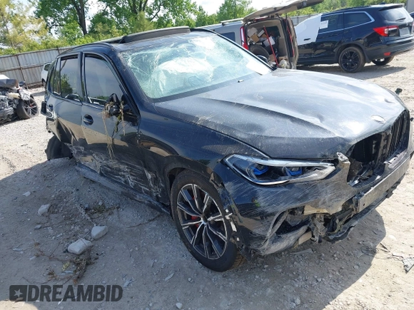 2022 BMW X5 xDrive40i with VIN 5UXCR6C01N9K28396, listed as a IAAI auction lot 42242778 with 43,350 mi miles and . Bid and sale history available at DreamBid. Image 1.