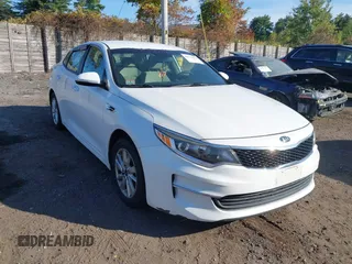2016 Kia Optima LX with VIN 5XXGT4L39GG058653, listed as a IAAI auction lot 40313026 with 94,933 mi miles. Bid and sale history available at carsss.com. Image 1.