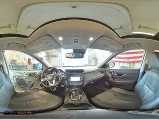 2017 Nissan Rogue SL with VIN 5N1AT2MV6HC866238, listed as a Copart auction lot 47485365 with 123,665 mi miles and Salvage Title. Bid and sale history available at carsss.com. Image 14.