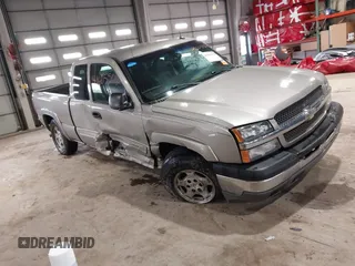 2003 Chevrolet Silverado 1500 with VIN 2GCEK19T731165314, listed as a IAAI auction lot 41605502 with 152,310 mi miles. Bid and sale history available at carsss.com. Image 1.