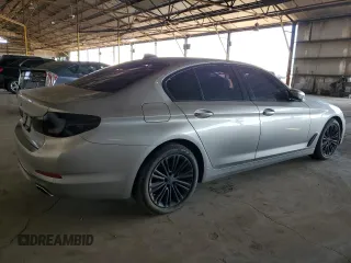 2017 BMW 5 Series 540i with VIN WBAJE5C33HG478468, listed as a Copart auction lot 52218685 with 99,715 mi miles and Clean Title. Bid and sale history available at carsss.com. Image 3.