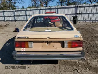 1983 Ford Escort z VIN 2FABP1347DX161788, wystawiony jako Copart lot #76347694 z przebiegiem 58 514 mil mil oraz Szkody całkowita. Historia ofert i sprzedaży dostępna na DreamBid. Obrazek 6.