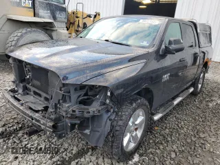 2017 Ram 1500 Tradesman with VIN 1C6RR7KG2HS811306, listed as a Copart auction lot 88221505 with 33,313 mi miles and Salvage title. Bid and sale history available at DreamBid. Image 1.