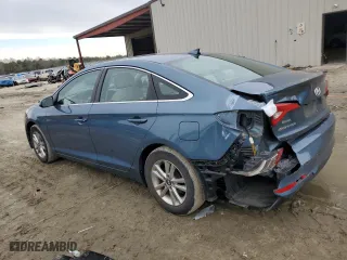 2017 Hyundai Sonata 2.4L with VIN 5NPE24AFXHH556986, listed as a Copart auction lot 46777365 with 64,796 mi miles and Salvage Title. Bid and sale history available at carsss.com. Image 2.
