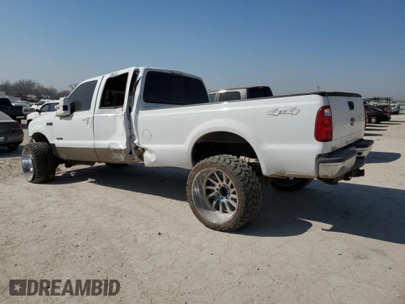 2005 Ford F-350 XL with VIN 1FTWW31P95EC10581, listed as a Copart auction lot 48245125 with 309,890 mi miles and Salvage title. Bid and sale history available at DreamBid. Image 2.