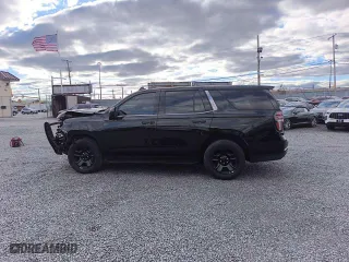 2022 Chevrolet Tahoe Commercial with VIN 1GNSKLED9NR309069, listed as a Copart auction lot 87458924 with 9,208 mi miles and Clean Title. Bid and sale history available at carsss.com. Image 14.