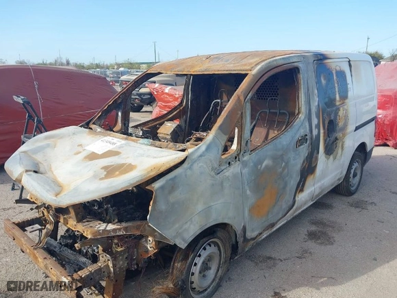 2018 Nissan NV200 Compact Cargo S with VIN 3N6CM0KN9JK699775, listed as a IAAI auction lot 41349488 with 1 mi miles. Bid and sale history available at carsss.com. Image 2.
