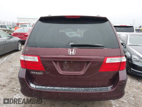 2007 Honda Odyssey EX-L with VIN 5FNRL38657B449372, listed as a IAAI auction lot 41508969 with 149,740 mi miles. Bid and sale history available at carsss.com. Image 16.