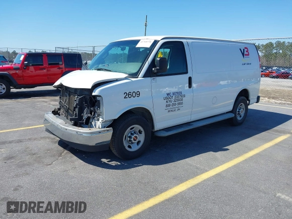 2017 GMC Savana Cargo z VIN 1GTW7AFF7H1915702, wystawiony jako IAAI lot #41768370 z przebiegiem 120 997 mil mil oraz . Historia ofert i sprzedaży dostępna na DreamBid. Obrazek 2.