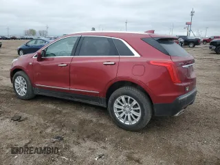 2019 Cadillac XT5 Luxury AWD with VIN 1GYKNDRS7KZ171794, listed as a Copart auction lot 55485335 with 52,229 mi miles and Salvage Title. Bid and sale history available at carsss.com. Image 2.