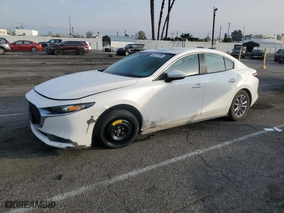 2020 Mazda Mazda3 Sedan with VIN 3MZBPABL9LM130035, listed as a Copart auction lot 42877285 with NaN miles and Salvage Title. Bid and sale history available at carsss.com. Image 1.