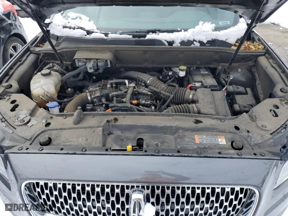 2022 Lincoln Nautilus Reserve with VIN 2LMPJ8KPXNBL01062, listed as a Copart auction lot 45741375 with 46,584 mi miles and Salvage Title. Bid and sale history available at carsss.com. Image 12.