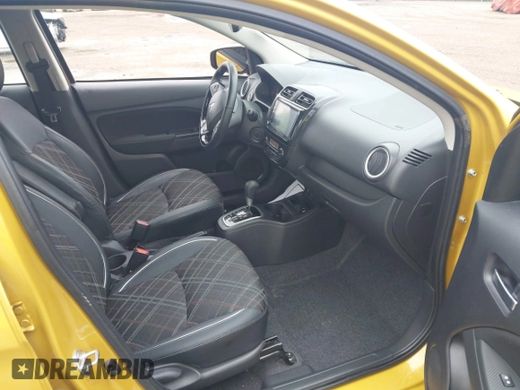 2024 Mitsubishi Mirage Black Edition with VIN ML32AWHJ7RH003579, listed as a IAAI auction lot 42312871 with 25,160 mi miles and . Bid and sale history available at DreamBid. Image 5.