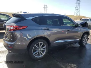 2021 Acura RDX Technology with VIN 5J8TC1H5XML023706, listed as a Copart auction lot 53155535 with 52,636 mi miles and Salvage title. Bid and sale history available at DreamBid. Image 3.