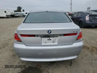 2003 BMW 7 Series 745i with VIN WBAGL63483DP64521, listed as a Copart auction lot 54973345 with 88,995 mi miles and Clean title. Bid and sale history available at DreamBid. Image 6.
