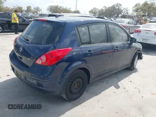 2007 Nissan Versa 1.8 S with VIN 3N1BC13E67L431049, listed as a IAAI auction lot 41723148 with 1 mi miles. Bid and sale history available at carsss.com. Image 4.