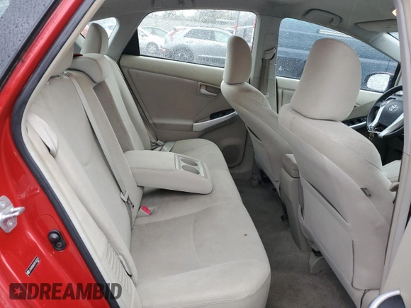 2010 Toyota Prius II with VIN JTDKN3DU3A1240731, listed as a Copart auction lot 51745805 with 177,389 mi miles and Salvage Title. Bid and sale history available at DreamBid. Image 10.