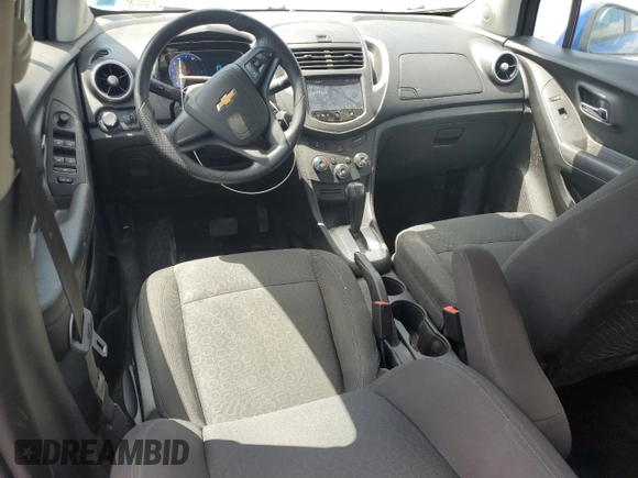 2016 Chevrolet Trax LS z VIN KL7CJNSB5GB560372, wystawiony jako Copart lot #57036625 z przebiegiem 101 387 mil mil oraz Szkoda całkowita • Salvage title. Historia ofert i sprzedaży dostępna na DreamBid. Obrazek 8.