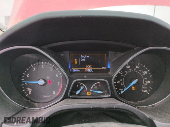2015 Ford Focus SE with VIN 1FADP3F28FL204081, listed as a Copart auction lot 42315235 with 116,961 mi miles and Salvage Title. Bid and sale history available at carsss.com. Image 9.