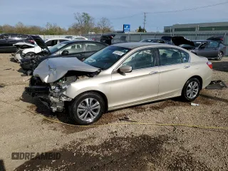 2014 Honda Accord LX z VIN 1HGCR2F34EA028564, wystawiony jako Copart lot #55099785 z przebiegiem 165 709 mil mil oraz Szkoda całkowita • Salvage title. Historia ofert i sprzedaży dostępna na DreamBid. Obrazek 1.
