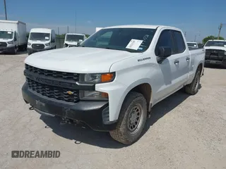 2020 Chevrolet Silverado 1500 Work Truck with VIN 1GCRYAEF1LZ177031, listed as a IAAI auction lot 42223285 with 77,377 mi miles and . Bid and sale history available at DreamBid. Image 17.