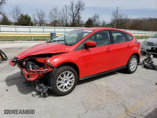 2012 Ford Focus SE with VIN 1FAHP3K23CL178900, listed as a Copart auction lot 49414125 with 74,779 mi miles and Salvage Title. Bid and sale history available at carsss.com. Image 1.