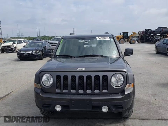 2017 Jeep Patriot Sport with VIN 1C4NJPBA0HD149840, listed as a Copart auction lot 51136865 with 183,897 mi miles and Salvage Title. Bid and sale history available at carsss.com. Image 12.