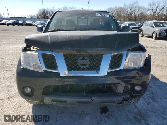 2014 Nissan Frontier SV with VIN 1N6AD0CU7EN706798, listed as a Copart auction lot 47952665 with 128,402 mi miles and Salvage title. Bid and sale history available at DreamBid. Image 5.