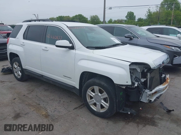 2015 GMC Terrain SLE z VIN 2GKALREK1F6393411, wystawiony jako IAAI lot #42380107 z przebiegiem 111 758 mil mil oraz . Historia ofert i sprzedaży dostępna na DreamBid. Obrazek 1.