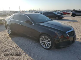 2014 Cadillac ATS Luxury RWD with VIN 1G6AB5SX5E0174520, listed as a Copart auction lot 74962484 with 94,231 mi miles and Salvage title. Bid and sale history available at DreamBid. Image 4.